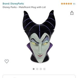 Disney Maleficent Mug RARE NWT